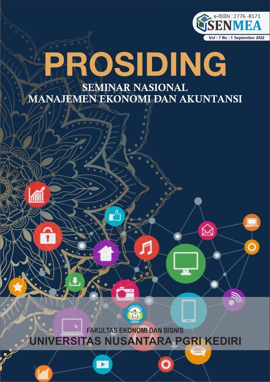 Prosiding Seminar Nasional Manajemen, Ekonomi, Dan Akuntansi VII 2022