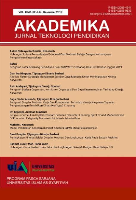 Hubungan antara pemanfaatan e-journal dan motivasi belajar dengan kemmapuan pengetahuan kepustakaan